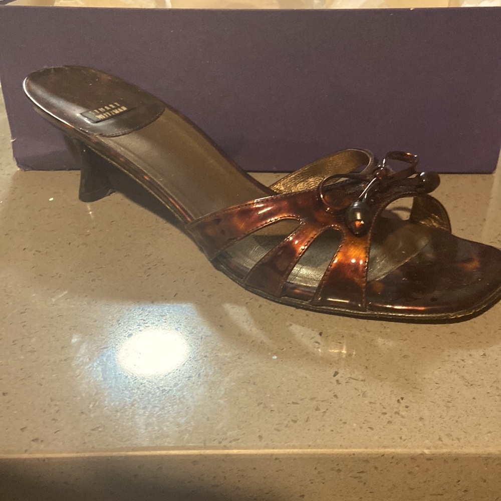 Vintage Stuart Weitzman Kitten Mules